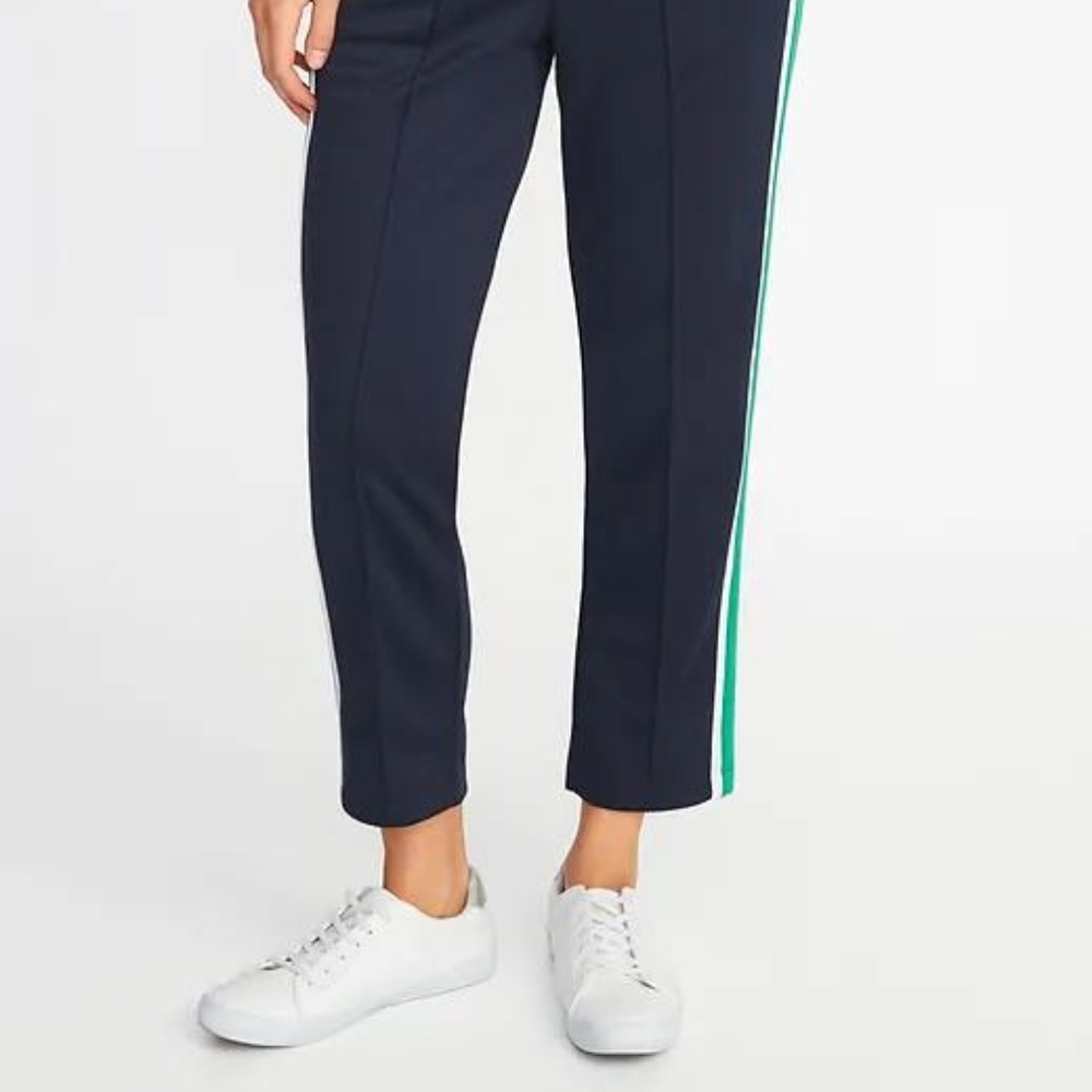 Old Navy Mid-Rise Side-Stripe Joggers for Women - Picture 2 of 6